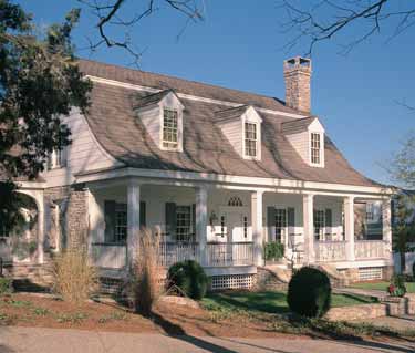 Dutch-style Colonial house