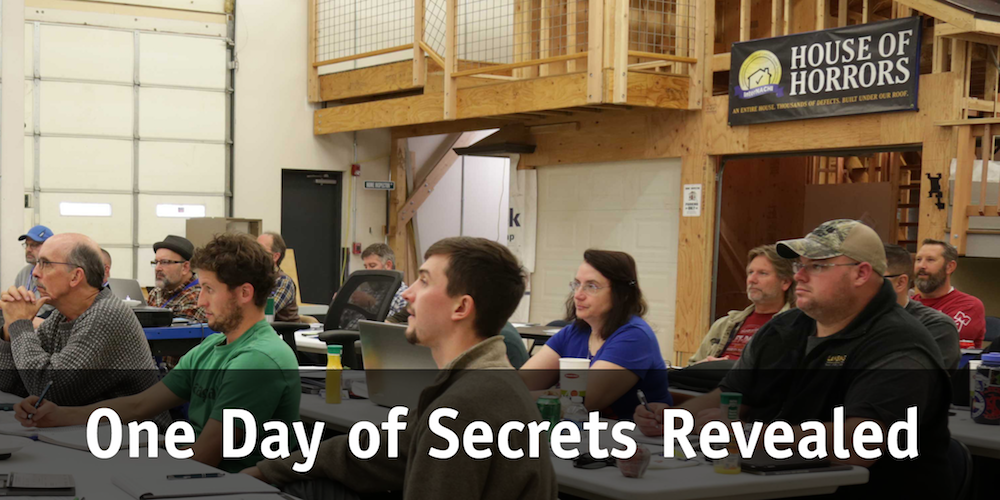 One Day of Secrets Revealed - Millionaire Inspection Community